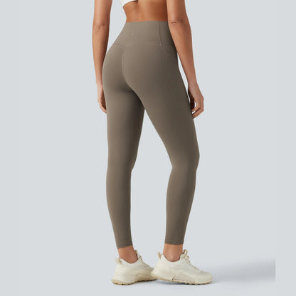 ⏰Last day Promotion 🔥-🔥 High-Waisted Tummy Control Leggings with Pockets for a Sculpted Look ✨