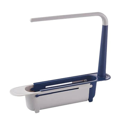 🔥Last day Promotion ⏰-🧽 Telescopic Sink Rack Perfect for Organizing Kitchen Essentials ✨