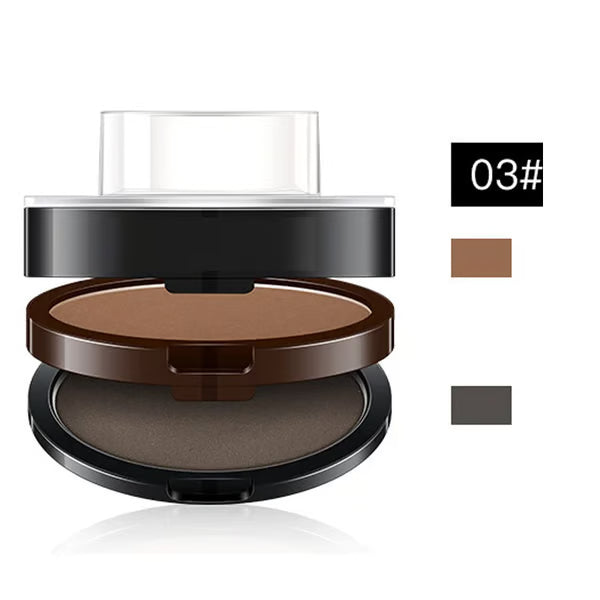 🔥 50% OFF – Instant Eyebrow Stamp – Adjustable 2-Color Brow Powder for Fuller, Natural-Looking Brows
