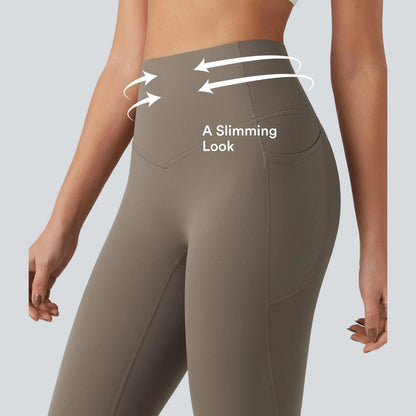 ⏰Last day Promotion 🔥-🔥 High-Waisted Tummy Control Leggings with Pockets for a Sculpted Look ✨