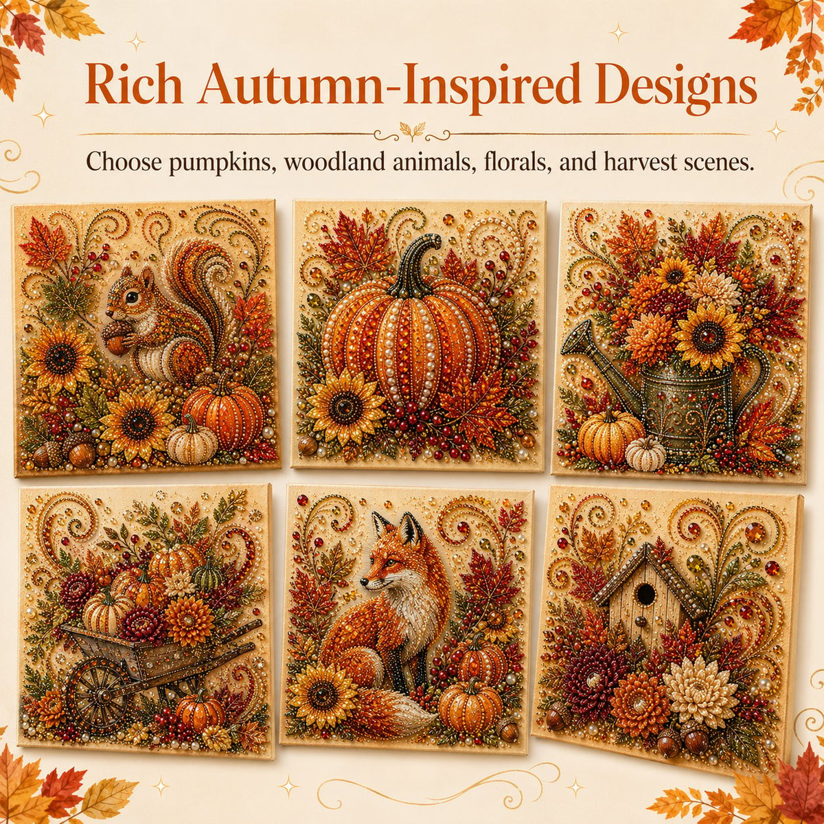 🔥Last Day 49% OFF - 🍂✨Autumn Pearl Painting Kit