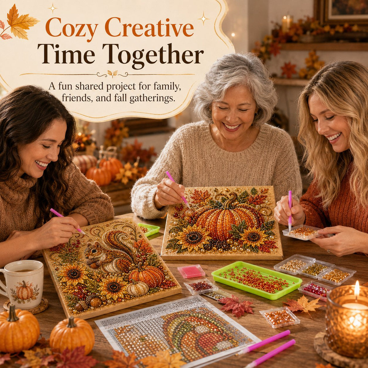 🔥Last Day 49% OFF - 🍂✨Autumn Pearl Painting Kit