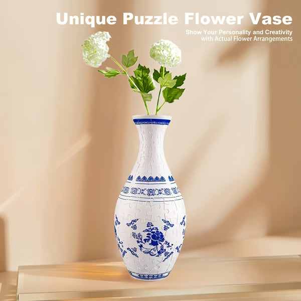 ⏰Last day Promotion 🔥-🎁 New 3D Puzzle Vase – Build, Create & Display Your Own Unique Decor ✨