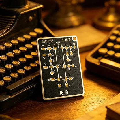 🔥 Last Day 50% OFF✨-📟 Morse Code Trainer Card Pro (LED Edition)