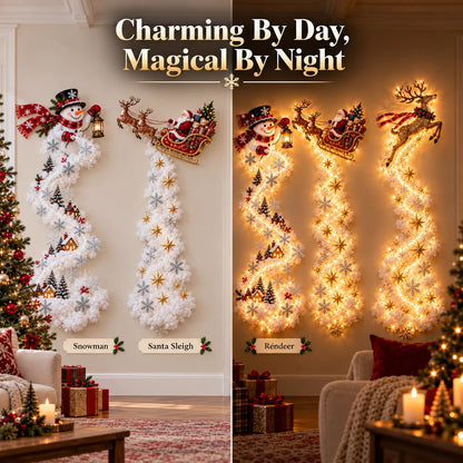 🔥 Holiday Celebration 50% OFF ✨-🎄Christmas Magic Trail Wall Light for a Magical Holiday Glow ✨🎅