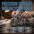 ⏰Last day Promotion 🔥-🏍️ Premium 3D Metal Motorcycle Puzzle for Creative DIY Builders ✨