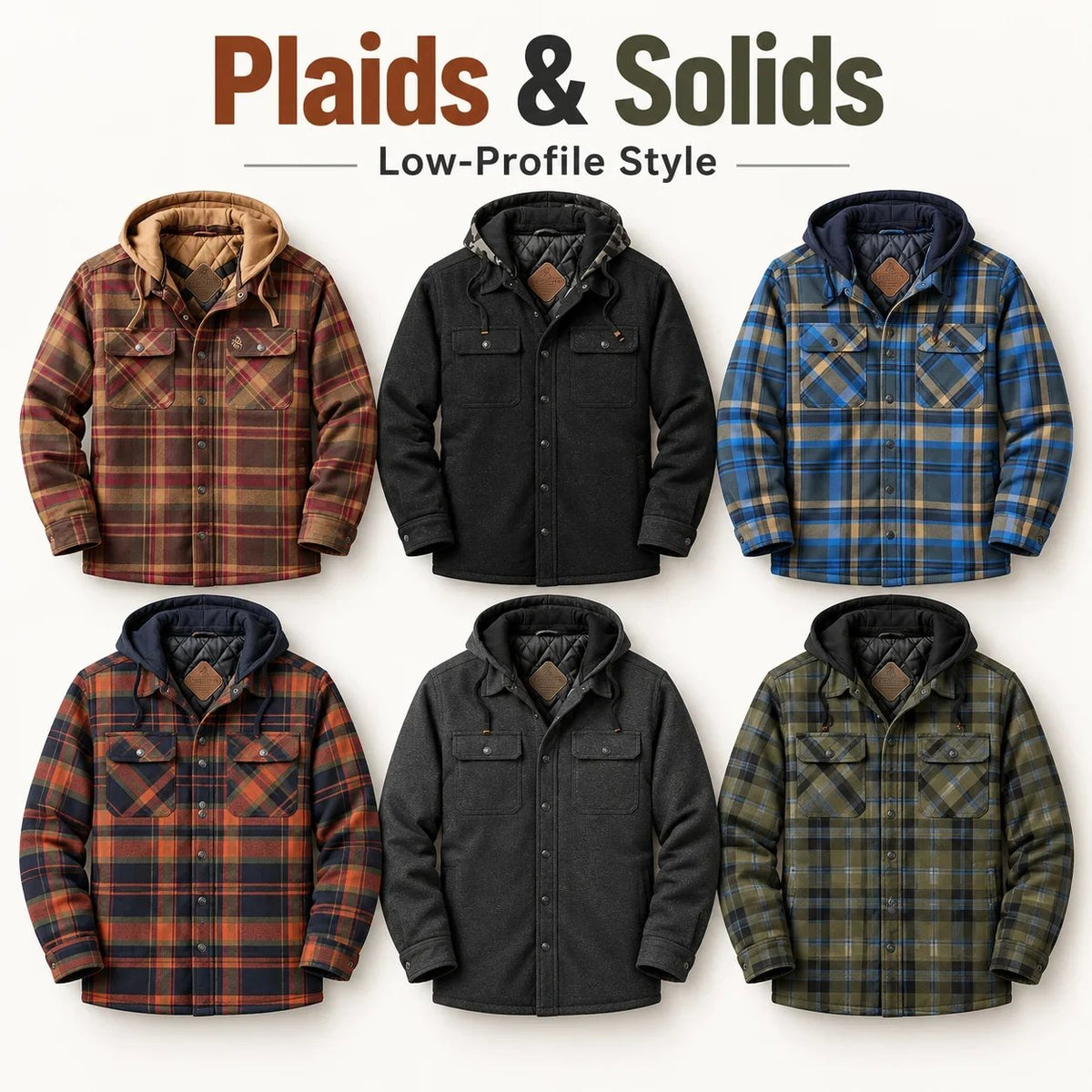 🔥❄️Mountain-Tested Warmth | Concealed Carry Hooded Flannel💥🔫