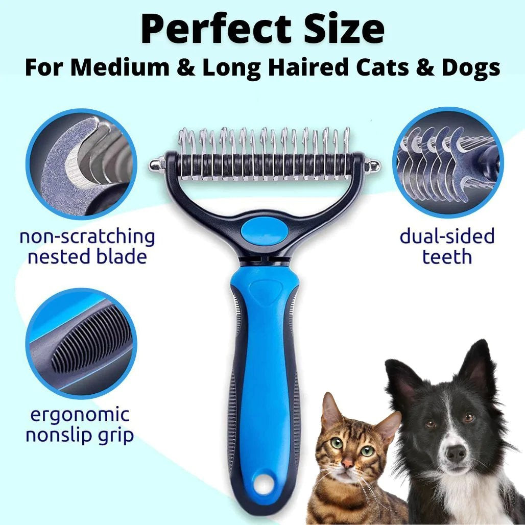 Professional Pet De-shedding Tool