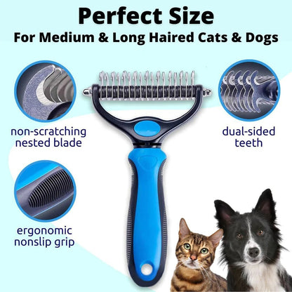 Professional Pet De-shedding Tool