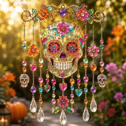 ⏰Last day Promotion 🔥-🎃Halloween Suncatcher Wind Chime👻
