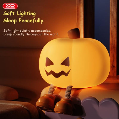 😴 Last Day 50% OFF✨-🎃Ultimate Pumpkin Night Light for a Cozy Halloween Glow All Night Long ✨