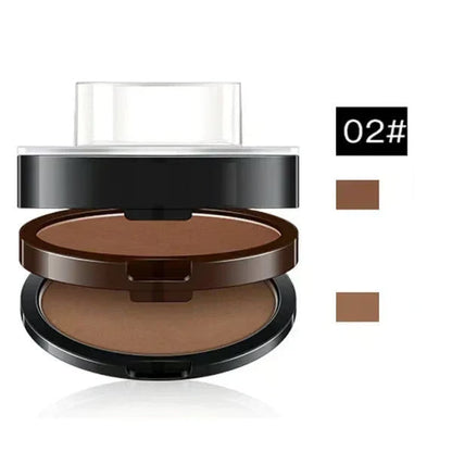 🔥 50% OFF – Instant Eyebrow Stamp – Adjustable 2-Color Brow Powder for Fuller, Natural-Looking Brows