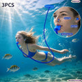 🤿💦 Leak-Proof Silicone Snorkel – Anti-Choke, Easy Breathing for Beginners & Adults! 🌊✨