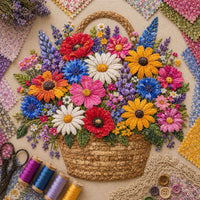 Bright-colored Wildflowers
