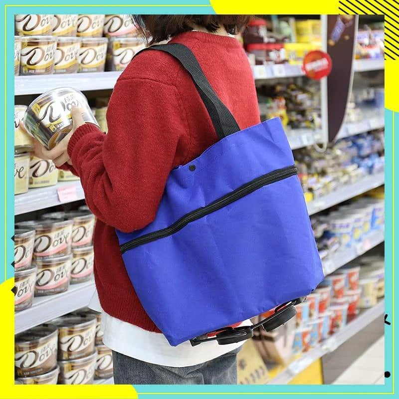 🔥🛍️Foldable 2-in-1 Shopping Bag