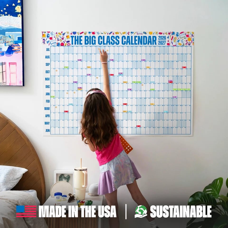 💥📅 The Big Class Calendar - Academic Year 2026-2027 🔥