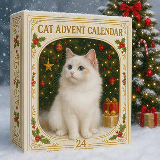 🐱 Holiday Celebration 50% OFF ✨-🎄 Cat Advent Calendar with 24 Cute Charms for Cat Lovers 🐱