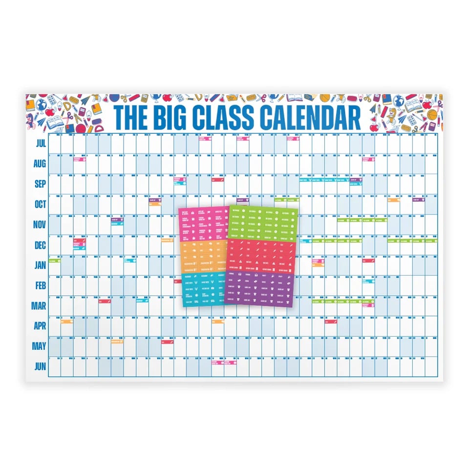 💥📅 The Big Class Calendar - Academic Year 2026-2027 🔥