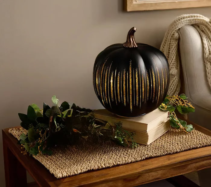 🌙Last day Promotion 🔥-🎃Illuminated Starry Night Glass Pumpkins for Magical Fall & Halloween Home Decor ✨🌙
