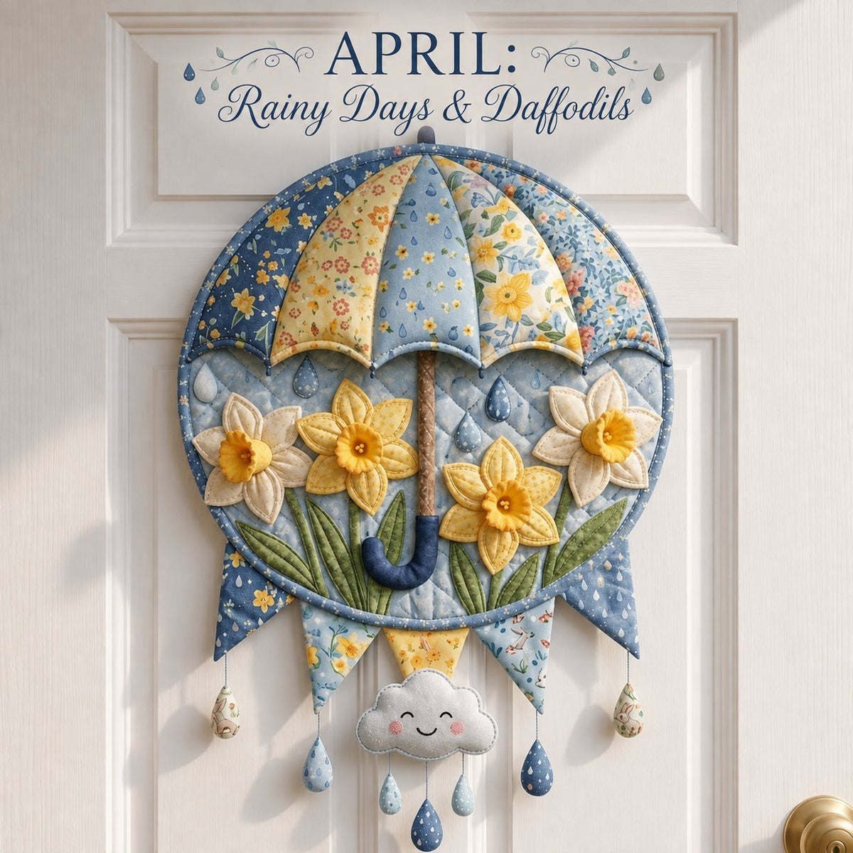 🧵Last day Promotion 🔥-🌸Beginner-Friendly 12-Month Seasonal Quilted Door Hanger Sewing Kit  💕