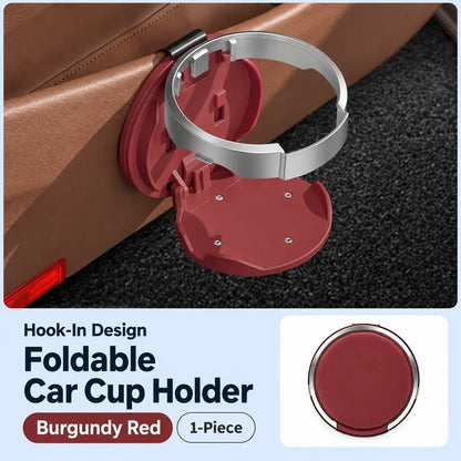 🥤 Last Day 50% OFF✨-🚗Foldable Car Door Cup Holder & Phone Stand for Easy 📱
