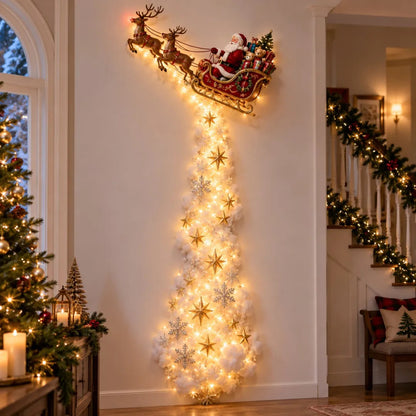 🔥 Holiday Celebration 50% OFF ✨-🎄Christmas Magic Trail Wall Light for a Magical Holiday Glow ✨🎅