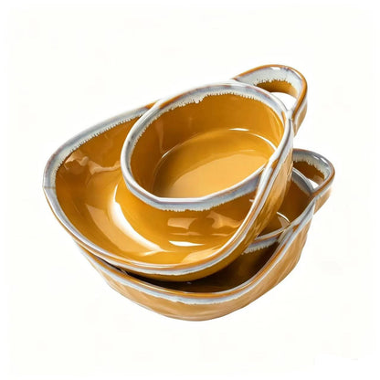 🥣 2-in-1 Divided Ceramic Bowl | Keep Cereal Crunchy From First Spoonful To Last