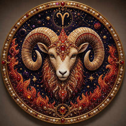 🔥Maak Je Eigen Hemelse Meesterwerk — 12 Sterrenbeelden Parelkunst DIY Kit ♈🌙