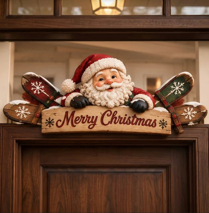 🔥 Holiday Celebration 50% OFF ✨-🏡 Cozy Christmas Above-Door Winter Sign ❄️