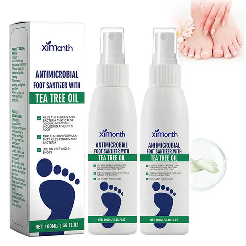 Spray Assainissant Anti-Odeurs & Anti-Fongique aux Huiles Essentielles d'Arbre à Thé (100ml)
