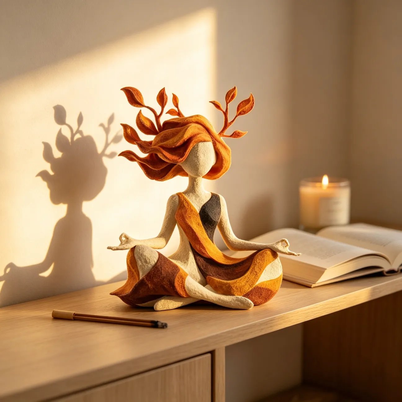 🔥LAST DAY 50% OFF- 🧘Serenity Growth | Inner Harmony Sculptural Figurine 🌙