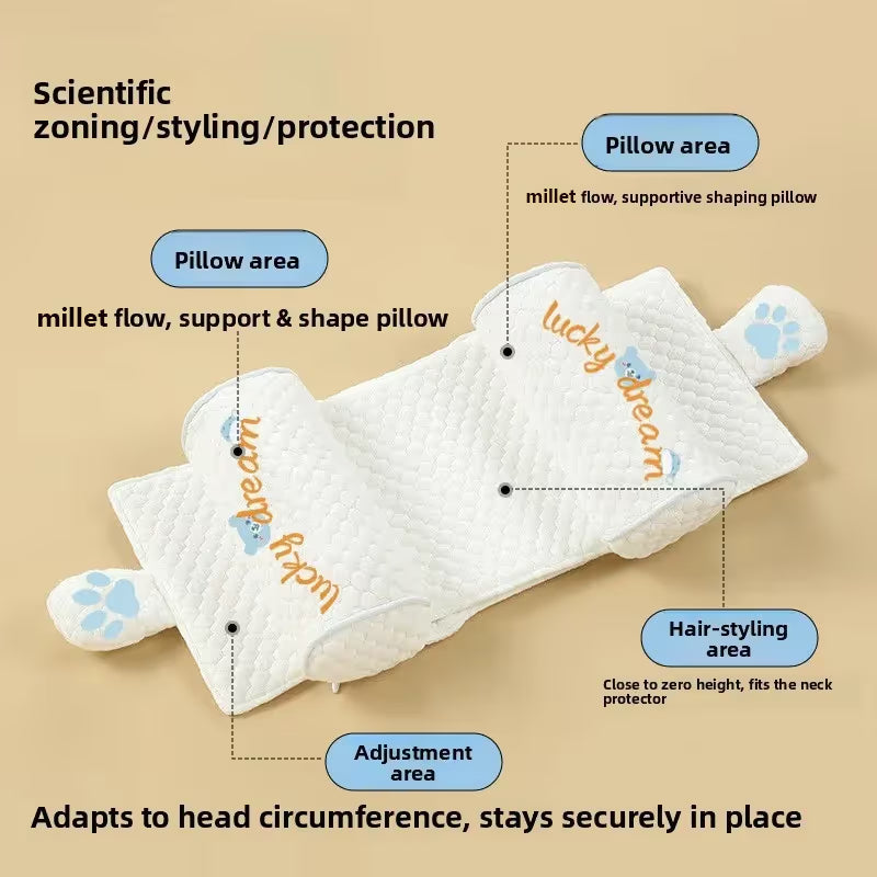 👶 Baby Comfort Support Pillow – Soft Ergonomic Head & Body Cushion for Babies