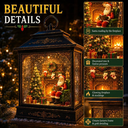 🎁 Last Day 50% OFF✨-🎅 Santa's Magical Fireplace Lantern Bring the Magic of Christmas Home ✨