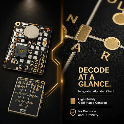 🔥 Last Day 50% OFF✨-📟 Morse Code Trainer Card Pro (LED Edition)