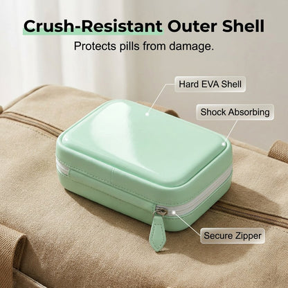 💊💧 A8 Waterproof Pill Pouch Set – 7–14 Day Storage, Crush-Resistant & Travel-Friendly ✨🧳