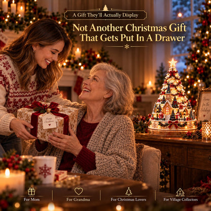 🎄Christmas Village Lightscape Tree-🤩50% OFF