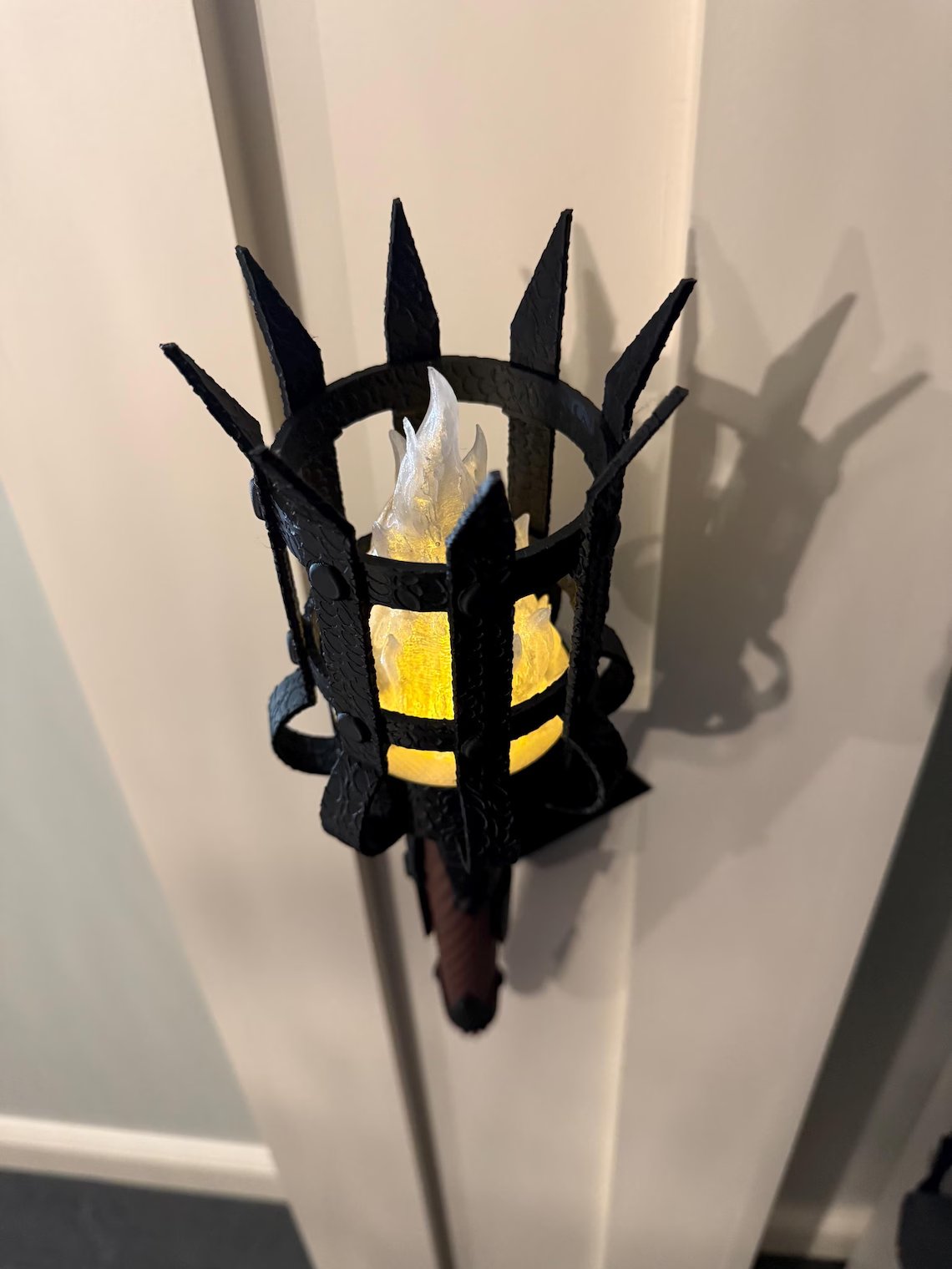 🔥 Last Day 50% OFF✨-🏰Medieval Torch Wall Sconce Creates Magical Candlelight Ambiance 🕯️