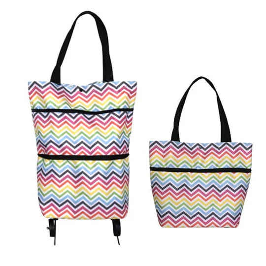 🔥🛍️Foldable 2-in-1 Shopping Bag