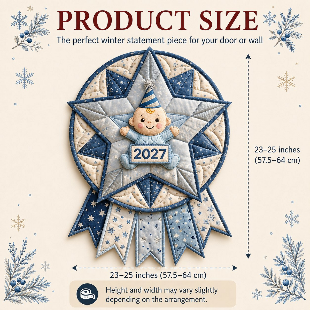 🧵Last day Promotion 🔥-🌸Beginner-Friendly 12-Month Seasonal Quilted Door Hanger Sewing Kit  💕