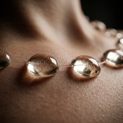 Asymmetric Dewdrop Necklace