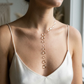 Asymmetric Dewdrop Necklace