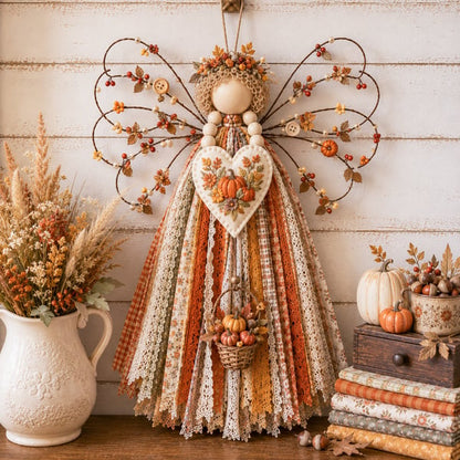 ⏰Last day Promotion 🔥-✨ DIY Angel Fabric Hanging Kit for Peaceful Crafting & Beautiful Home Decor 🪽