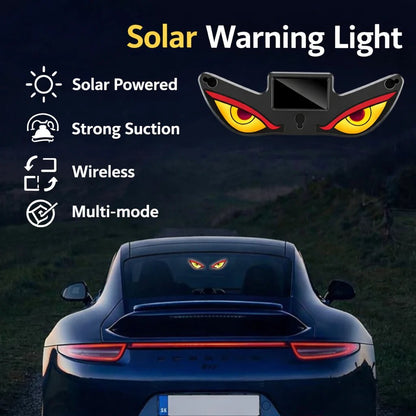 ⏰Last day Promotion -🔥Solar Demon Eye LED Car Window Light