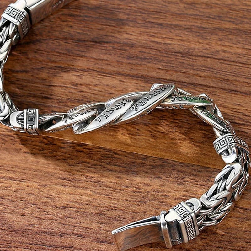 🔥 Last Day 50% OFF✨-Men's Retro Six-Syllable Mantra Bracelet