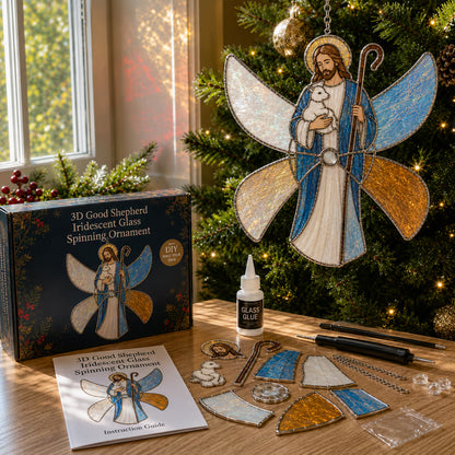 ⏳ Last Day 50% OFF –✝️Beginner-Friendly 3D Christian & Christmas Suncatcher DIY Kit 🎄