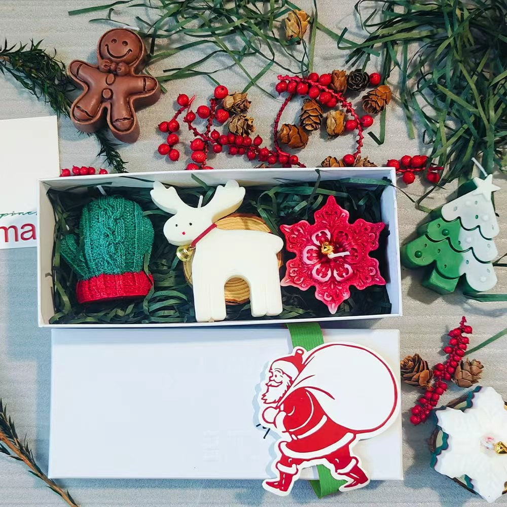 🕯️Last day Promotion 🔥-🎁Cozy Holiday Scented Candles for Festive Decor 🎄