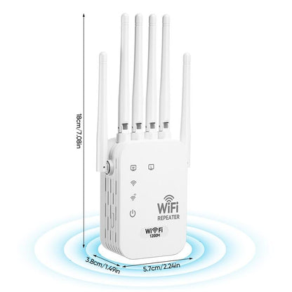 ⏰Last day Promotion 🔥-📶6-Antenna WiFi Extender for Fast, Strong Home WiFi 📡
