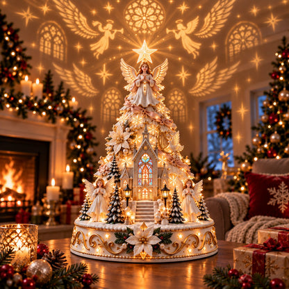 🌟Last day Promotion 🔥-🎄Christmas Village Lightscape Tree for Magical Holiday Decor 🏡