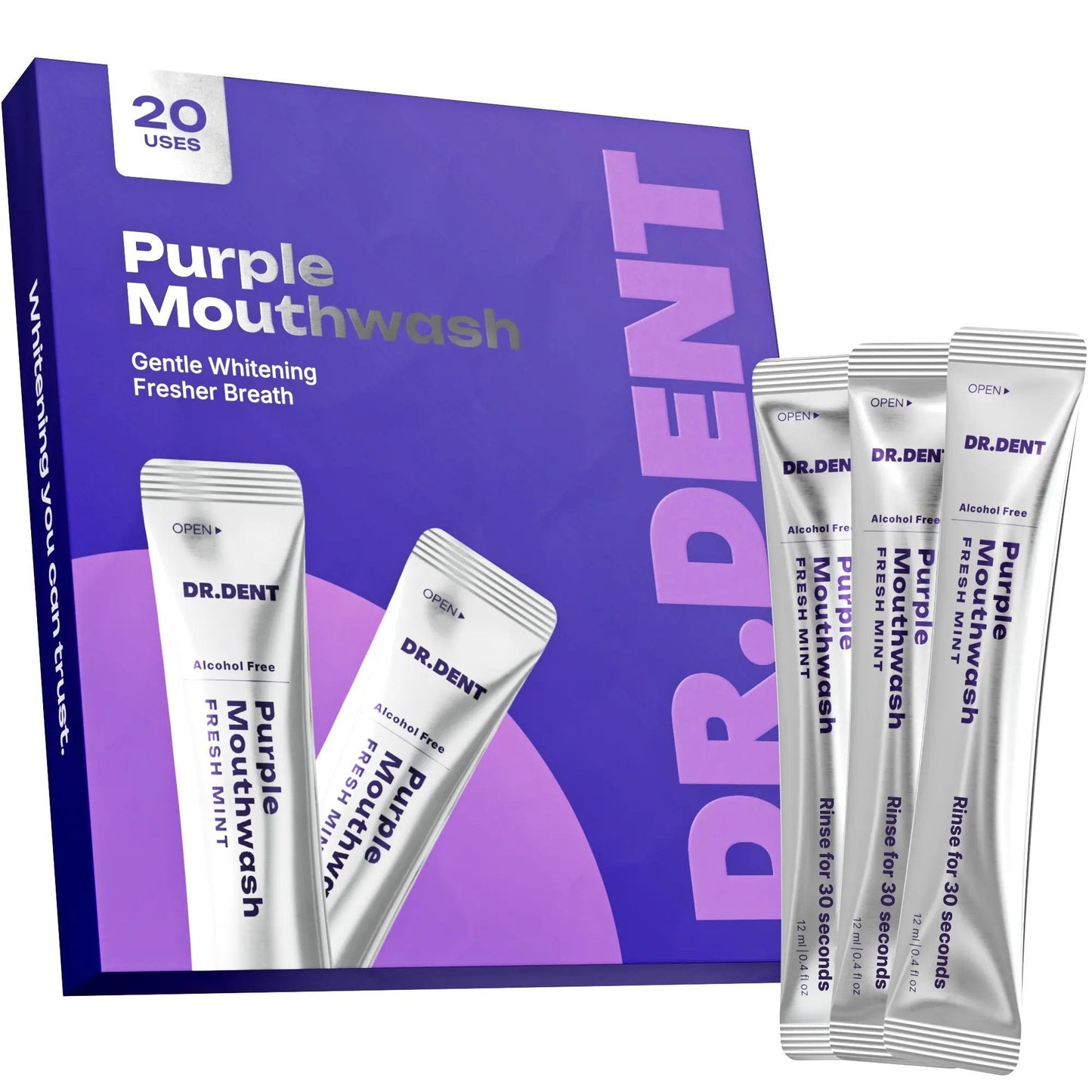 💜Purple Mouthwash Sachets 😁✨