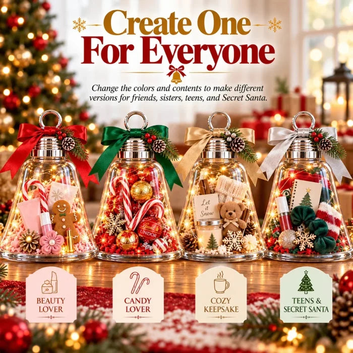 🔥Last Day 69% OFF🎄🎁DIY Christmas Bell Gift Box